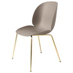 GUBI Beetle chair, brass - new beige