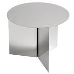 HAY Table Slit, 45 cm, acier poli