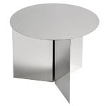 HAY Slit table, 45 cm, polished steel, product image