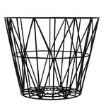 Ferm Living Cestino Wire, medio, nero