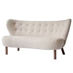 &Tradition Little Petra VB2 sofa, Karakorum 003 - oiled walnut, product image