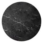 Audo Copenhagen Marble top for Androgyne table, 65 cm, black, product image