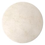 Audo Copenhagen Marble top for Androgyne table, 65 cm, white