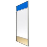 Magis Miroir Vitrail, 70 x 50 cm, gris clair 