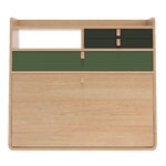Hartô Gaston wall desk, 80 cm, oak - ash green - sage, product image