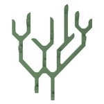 Hartô Ambroise wall coat rack, sage green, product image
