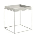 HAY Tray table medium square, warm grey, product image