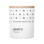 Skandinavisk Scented candle with lid, LEMPI, small