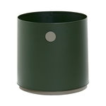 Cane-line Grow planter, small, dark green