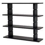 Nobodinoz Noon bookshelf, black, view 1