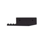 Nobodinoz Wall shelf, 20 cm, black steel, view 1