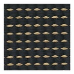 Woodnotes Duetto 1 rug, natural - black