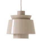 &Tradition Utzon pendant JU1, bleu acier, beige gris, image produit