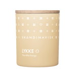 Skandinavisk Scented candle with lid, LYKKE, small