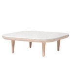 &Tradition Fly SC4 coffee table, white marble