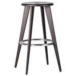 Vitra Tabouret de bar Tabouret Haut, chêne foncé