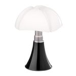 Martinelli Luce Minipipistrello table lamp, cordless, dark brown