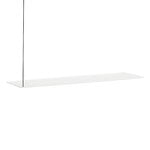 Woud Stedge add-on shelf 80 cm, white painted oak