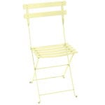Fermob Bistro Metal chair, frosted lemon