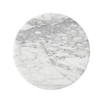 &Tradition Wire Stool VP11 Sitzfläche, Bianco-Carrara-Marmor, produktbild