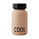 Design Letters HOT & COLD thermo bottle, small, soft camel
