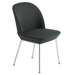 Muuto Oslo chair, Weave 990 - chrome