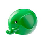 Palaset Medi Elephant moneybox, green