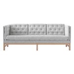 Fredericia EJ315 sofa, 3 seater, soaped oak - Hallingdal 116, product image