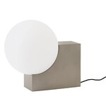 &Tradition Journey SHY4 floor lamp, brushed steel - opal glass, product image