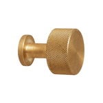 Form & Refine Angle wall hook, brass, large