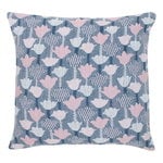 Lapuan Kankurit Tulppaani cushion cover 45 x 45 cm, rose - blue