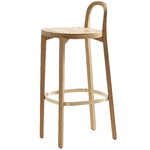 Woodnotes Siro+ bar stool 75 cm, oak
