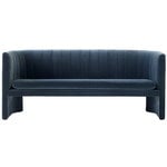 &Tradition Loafer SC26 3-istuttava sohva, Ritz 0408 Blue-gray