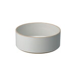 Hasami Porcelain Bol Tall, 185 mm, gris brillant