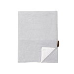 Langø Pillowcase, linen, grey - white