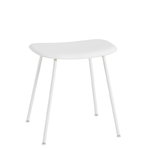 Muuto Fiber stool, tube base, white