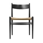 Carl Hansen & Søn CH36 chair, black - natural cord