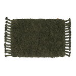 Ferm Living Amass long pile mat, 50 x 70 cm, olive