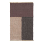 Ferm Living Pile kylpyhuoneen matto, ruskea