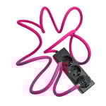 N.U.D. Collection Prolunga Nud Extend a 3 prese, fucsia