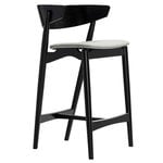 Sibast No 7 bar stool, 65 cm, black - grey Remix 123