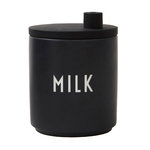Design Letters Milk jug, black