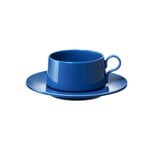 Sabato Teacup and saucer, 230 ml, blue