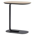 Muuto Relate side table, h. 60,5 cm, oak - black