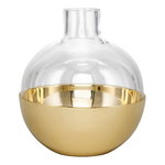 Skultuna Pomme vase/candleholder, brass