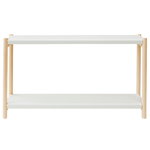 Verso Design Kamu table shelf, eggshell white