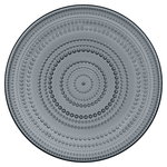 Iittala Assiette Kastehelmi 315 mm, gris foncé