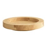 Vaarnii 009 tray, round, pine