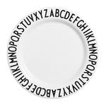 Design Letters Arne Jacobsen melamine plate