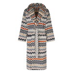 Missoni Home Bernard bata con capucha, 160 negro multicolor, imagen del producto